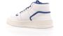 Copenhagen Studios Copenhagen hoge sneaker Boralis wit blauw - Thumbnail 6