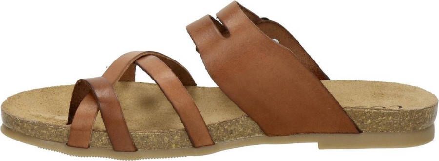 COSMOS Dames slippers Teenslippers cognac - Foto 7