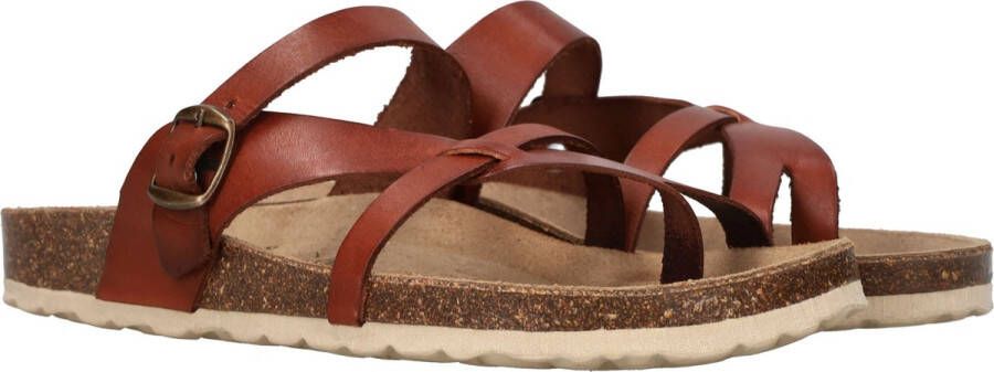 COSMOS Teenslippers cognac