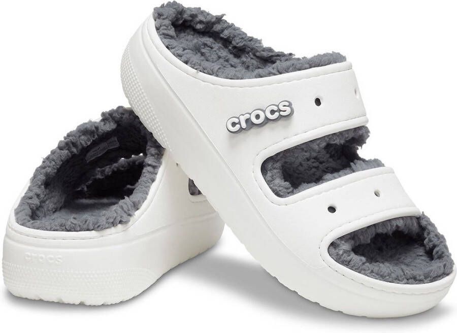 Crocs Classic Cozzzy Sandalen Wit Man