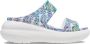 Crocs Classic Crush Butterfly Sandalen White Multi Heren - Thumbnail 5