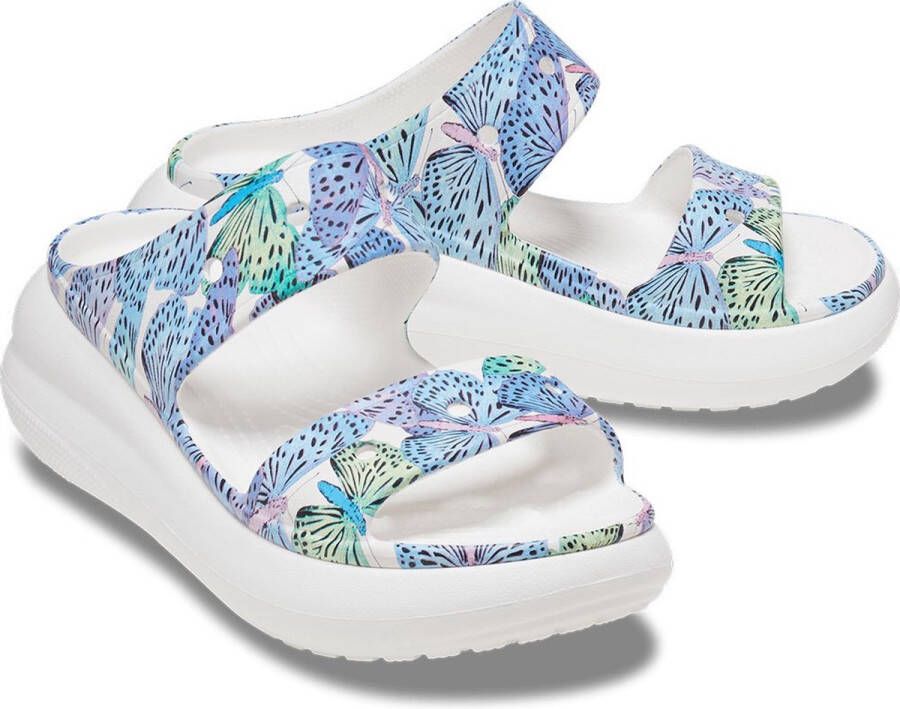 Crocs Classic Crush Butterfly Sandalen Blauw Man