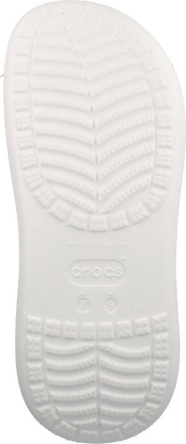 Crocs Classic Crush Sandalen & Slides white maat: 36 37 beschikbare maaten:36 37 38 39 40