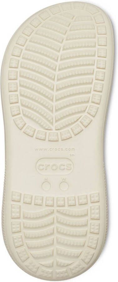 Crocs Classic Crush Slides & Sandalen in beige formaten: 38 39