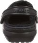 Crocs Pantoffels Classic Lined Clog tuin schoen slippers klomp met knuffelig nepleer - Thumbnail 1