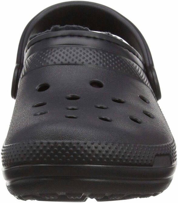 Crocs Pantoffels Classic Lined Clog tuin schoen slippers klomp met knuffelig nepleer - Foto 9