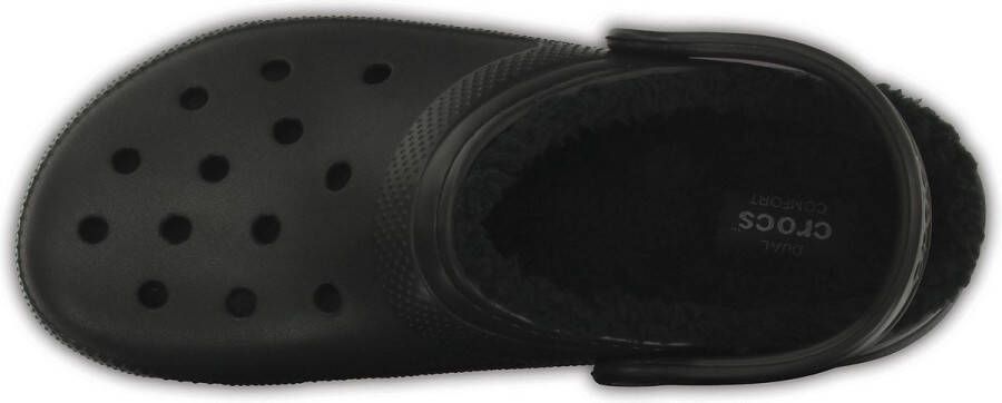 Crocs Pantoffels Classic Lined Clog tuin schoen slippers klomp met knuffelig nepleer - Foto 12