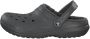 Crocs Pantoffels Classic Lined Clog tuin schoen slippers klomp met knuffelig nepleer - Thumbnail 8