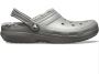 Crocs Pantoffels Classic Lined Clog tuin schoen slippers klomp met knuffelig nepleer - Thumbnail 13