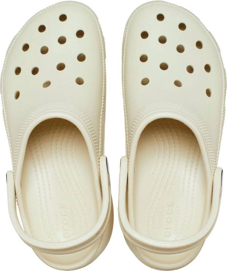 Crocs Classic Platform Slides & Sandalen in beige formaten: 37 38 - Foto 13