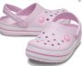 Crocs Crockband clog t rose ballerina streepje aan zijkant Kinderen Kleur Roze) - Thumbnail 5