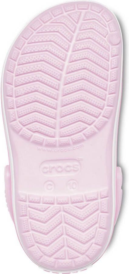 Crocs Crockband clog t rose ballerina streepje aan zijkant Kinderen Kleur Roze) - Foto 5