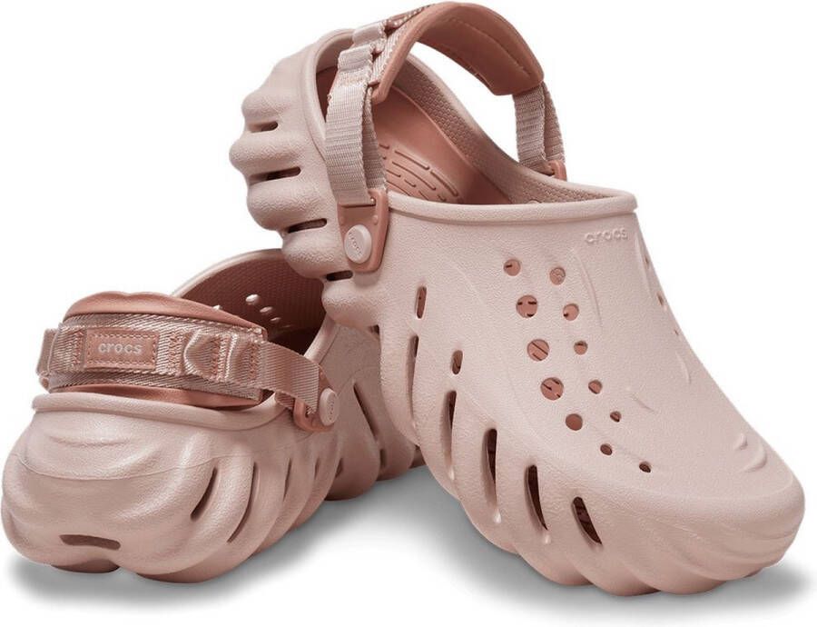 Crocs Echo Pink Clay Klompen Roze Man