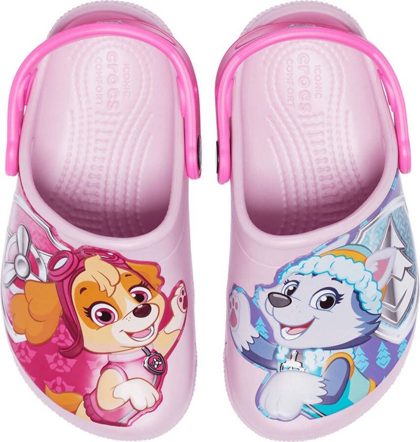 Crocs Fun Lab Paw Patrol Patch Kleuter Klompen Kinderen Ballerina Pink