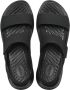 Crocs Literide 360 W Sandal 206711-001 Vrouwen Zwart Sandalen - Thumbnail 4