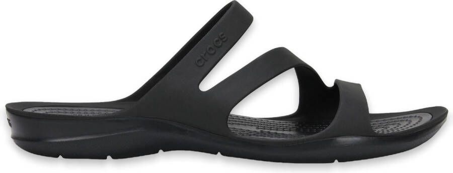 Crocs Swiftwater Slippers Zwart 1 2 Vrouw