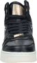 Cruyff Beige High Top Sneakers met Zwarte Accenten Black Heren - Thumbnail 13