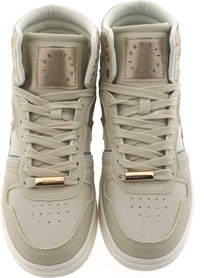 Cruyff Campo High Lux 101 Cream Sneakers hoge sneakers - Foto 7