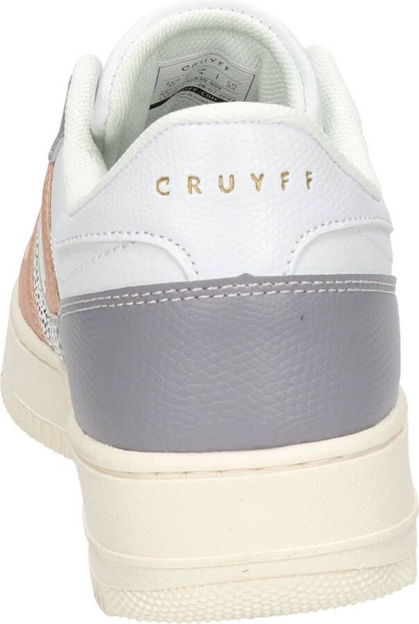 Cruyff Campo Low Lux dames sneaker Wit multi