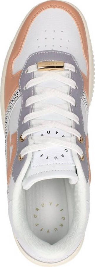 Cruyff Campo Low Lux dames sneaker Wit multi