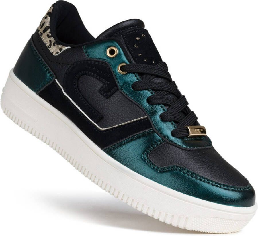 Cruyff Campo Low Lux zwart groen sneakers dames (CC223942559) - Foto 10