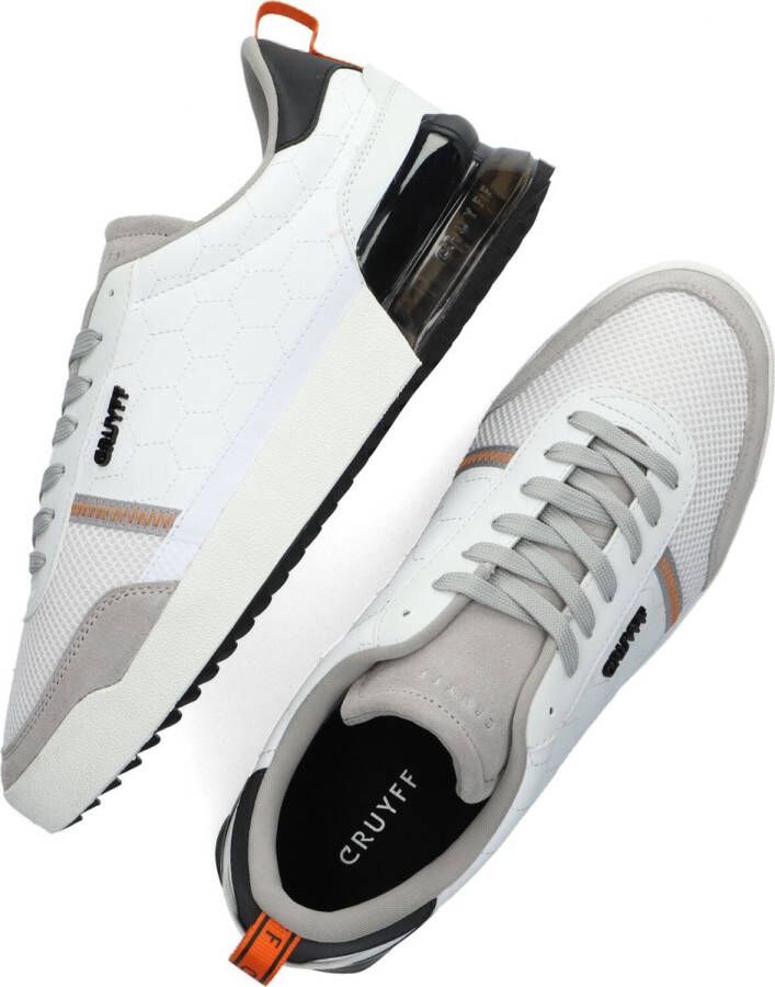 Cruyff Contra Hex Lage sneakers Leren Sneaker Heren Wit