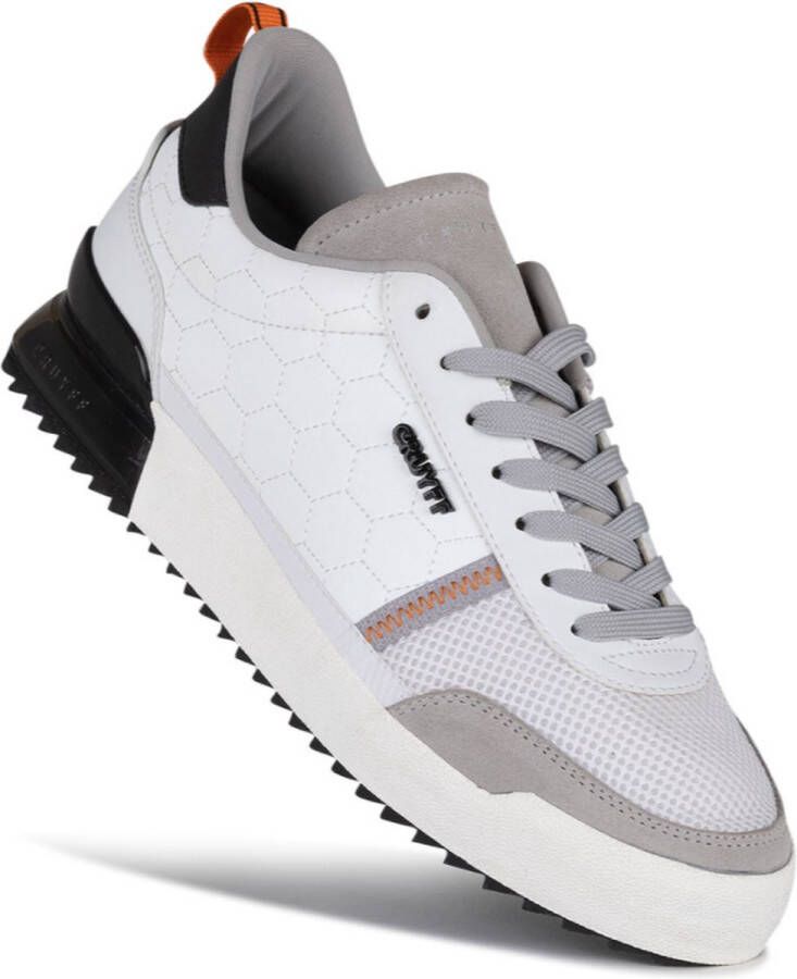 Cruyff Contra Hex Lage sneakers Leren Sneaker Heren Wit