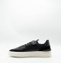 Cruyff Endorsed Tennis Lage sneakers Leren Sneaker Heren Zwart - Thumbnail 15