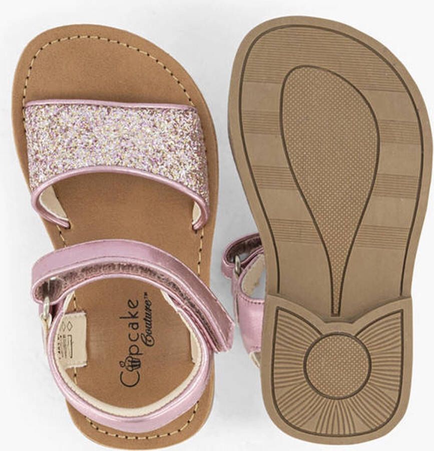 Cupcake Couture Roze sandalen glitters