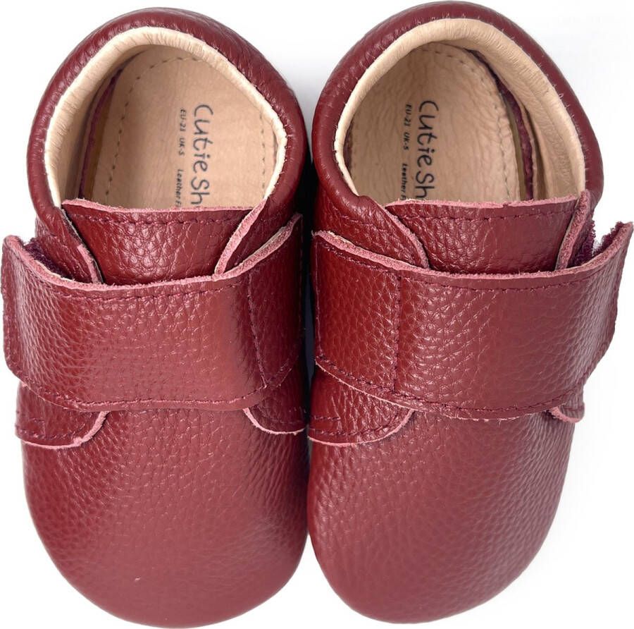 Cutieshoes Eerste loopschoentjes Baby schoentjes Bordeaux - Foto 3