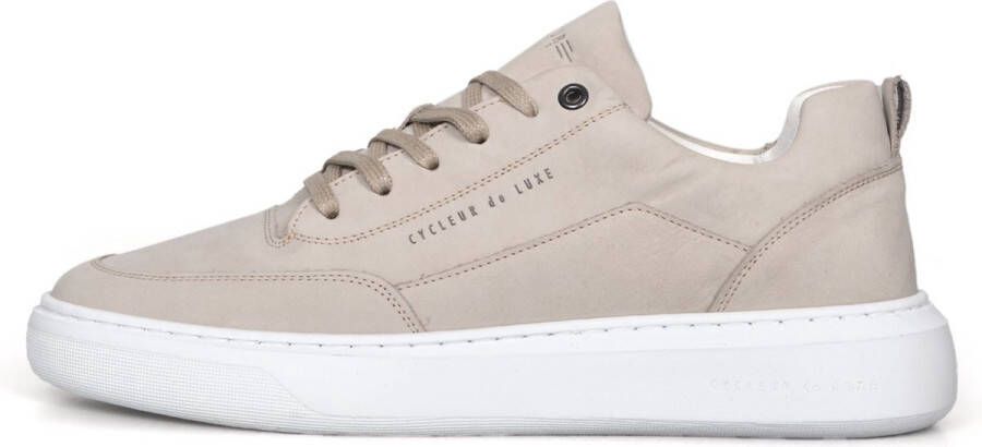 Cycleur De Luxe Heren Sneakers Roubaix Silver Grey Beige