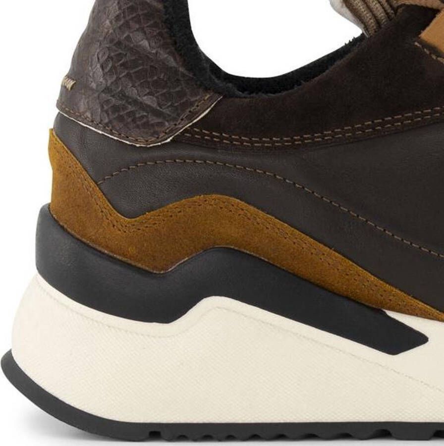 DEN BROECK DenBroeck Baxter St. Casual Leren herensneakers Bruin