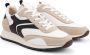 DEN BROECK DenBroeck Morris St. Heren Sneakers Veterschoenen mannen Wit-Beige Leer - Thumbnail 4