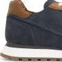 DEN BROECK DenBroeck William St. Leren herensneakers Veterschoenen mannen Navy Blauw leer - Thumbnail 6