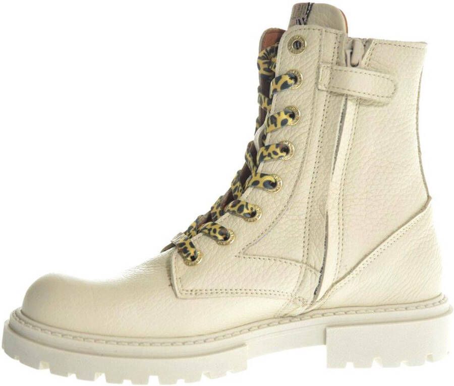 Bruin Tinten 41442 Veterboots Laarzen Met Veters Meisjes Beige - Foto 6