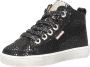 Develab 41602 suède sneakers zwart Meisjes Suede All over print 20 - Thumbnail 10