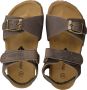 Develab 48195 leren sandalen kaki Groen Jongens Leer Effen 24 - Thumbnail 9