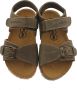 Develab 48195 leren sandalen kaki Groen Jongens Leer Effen 23 - Thumbnail 11