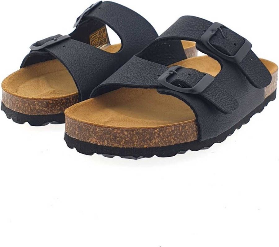 Develab 48303 928 Black Slippers