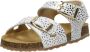 Develab leren sandalen met allover print wit Meisjes Leer All over print 21 - Thumbnail 15