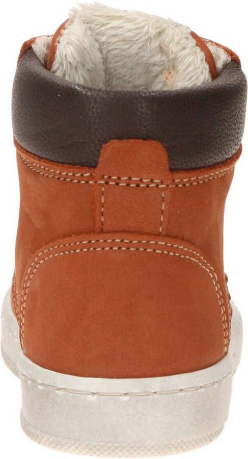 Develab 41855 nubuck veterboots cognac Bruin Jongens Leer Effen 26 - Foto 10