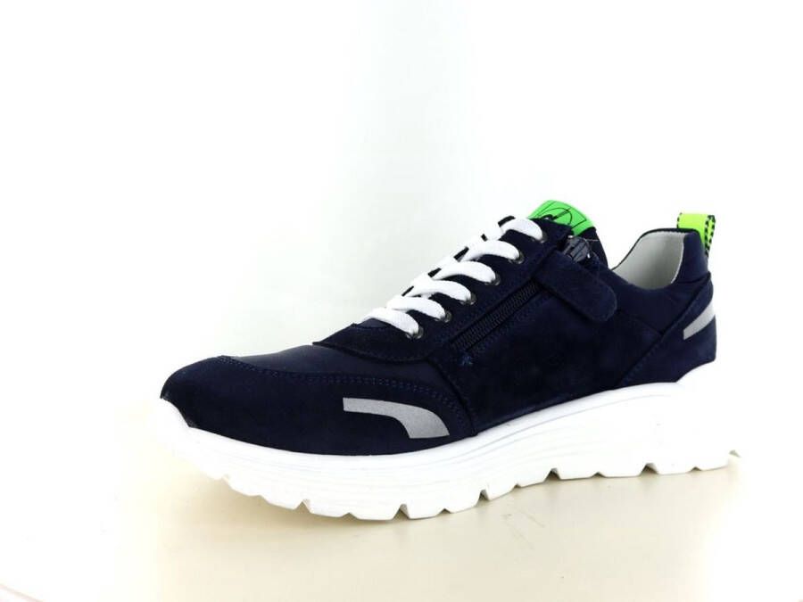 Develab Blauwe jongens sneaker