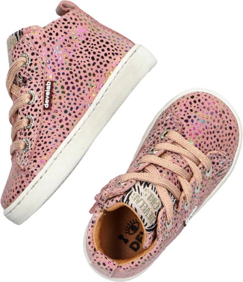 Develab Firststep babyschoenen roze