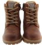 Develab 41073 Veterboots Laarzen Met Veters Jongens Cognac - Thumbnail 10