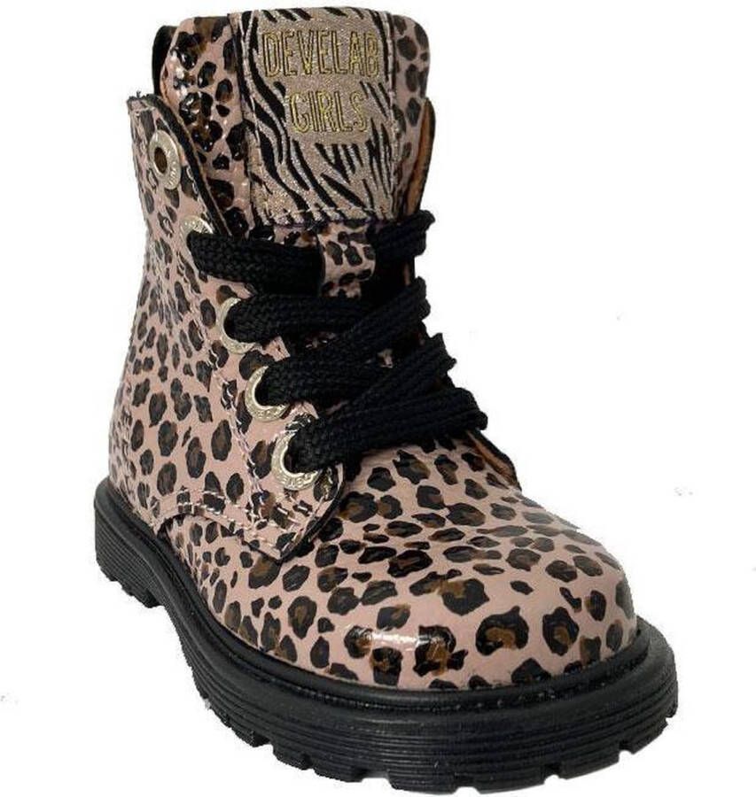 Develab Roze Veterboots Panter