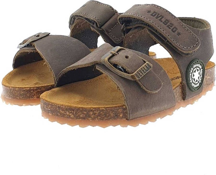 Develab 48205 557 Kaki Brushed Washed Sandalen - Foto 10