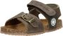 Develab 48205 557 Kaki Brushed Washed Sandalen - Thumbnail 11