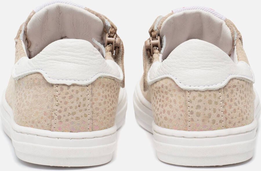 Develab Sneakers beige Leer Dames