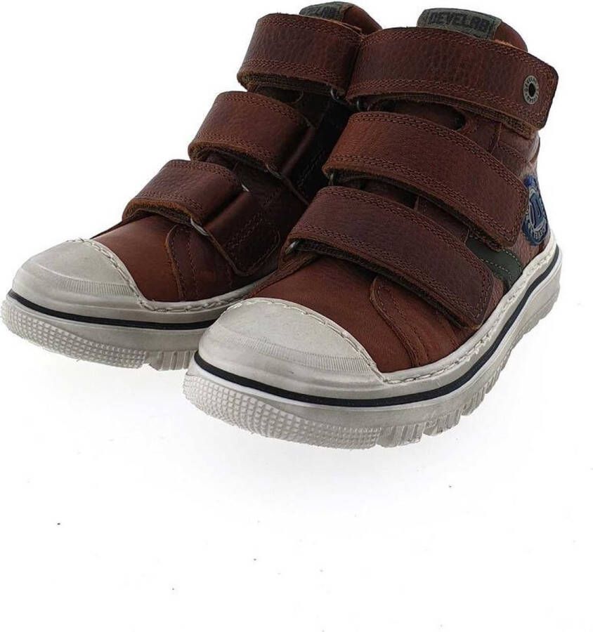 Develab Sneakers cognac Leer