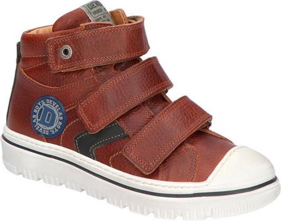 Develab Sneakers cognac Leer